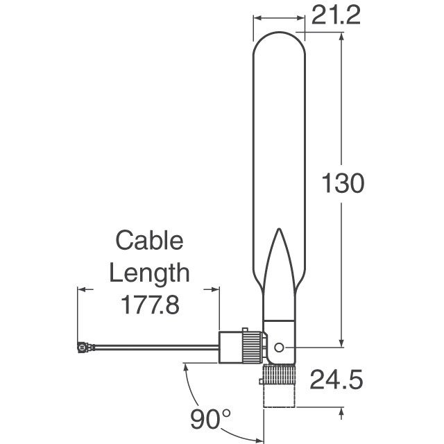 T614FC-7-PX-2.4/4.9/5.X-S Nearson Inc.  Antenas de RF